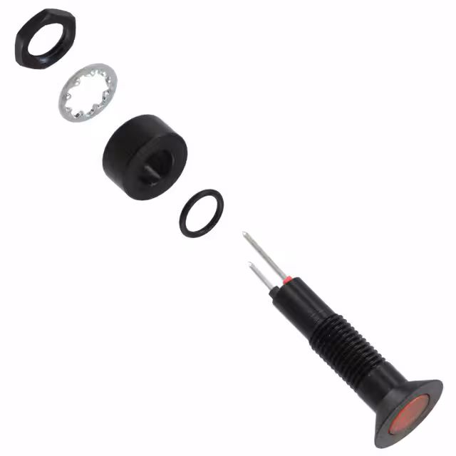 PM5-A12R12V Bivar Inc.  Voyants du panneau